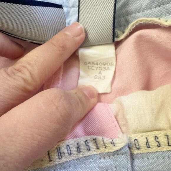 VTG Liz Sport Pink High Waisted High Rise Mom Shorts Pleated Size 12 Petite 12P - Picture 8 of 16